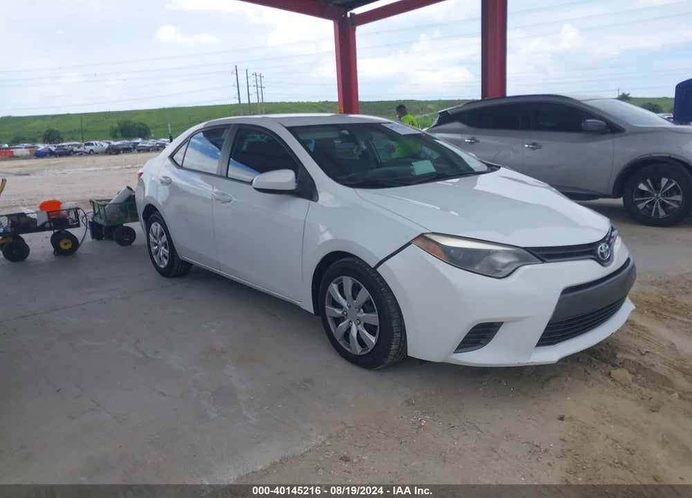 2015 TOYOTA COROLLA LE VIN: 2T1BURHE0FC311234