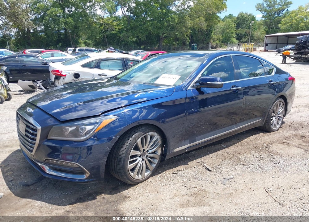 2020 GENESIS G80 5.0 ULTIMATE RWD VIN: KMTFN4JF9LU333804