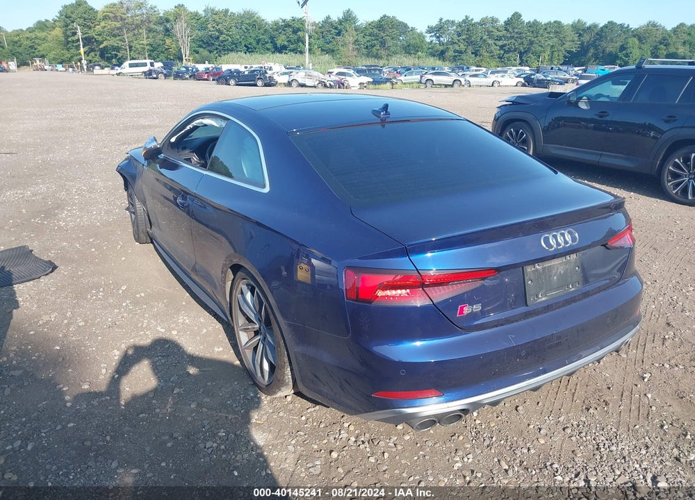 2018 AUDI S5 3.0T PREMIUM PLUS VIN: WAUP4AF56JA032245