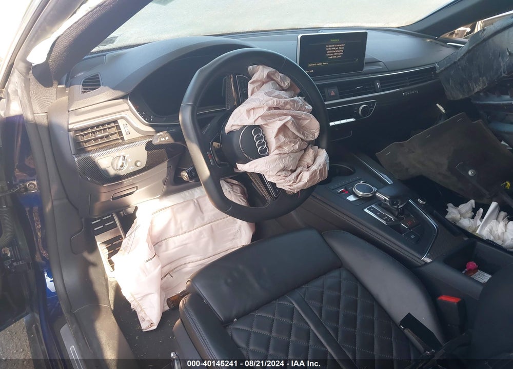 2018 AUDI S5 3.0T PREMIUM PLUS VIN: WAUP4AF56JA032245