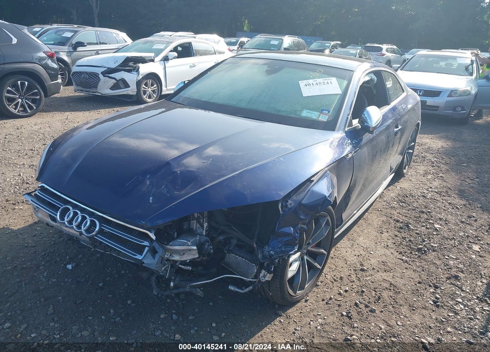 2018 AUDI S5 3.0T PREMIUM PLUS VIN: WAUP4AF56JA032245