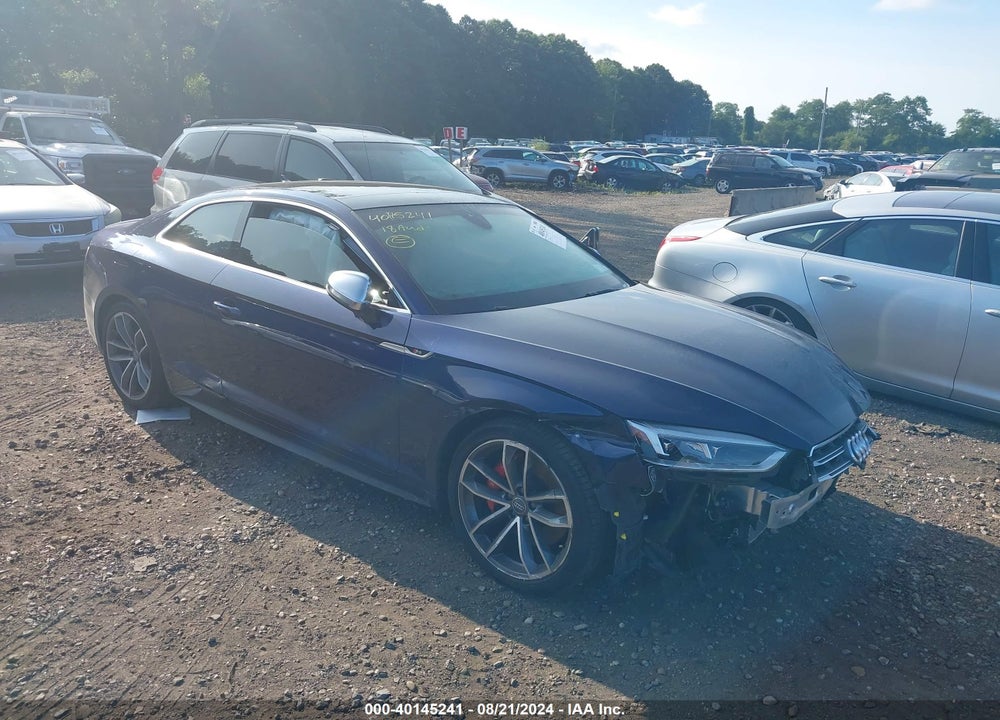 2018 AUDI S5 3.0T PREMIUM PLUS VIN: WAUP4AF56JA032245