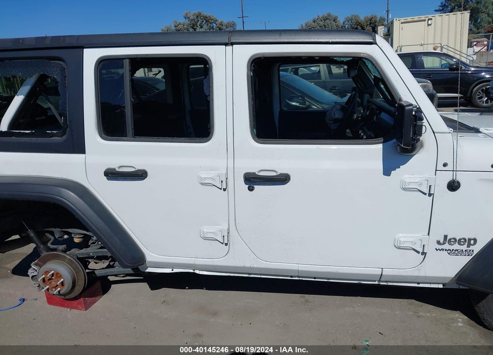 2019 JEEP WRANGLER UNLIMITED SPORT S 4X4 VIN: 1C4HJXDN4KW622549