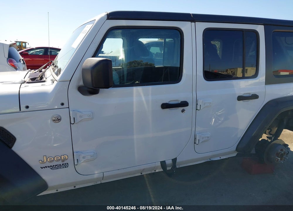 2019 JEEP WRANGLER UNLIMITED SPORT S 4X4 VIN: 1C4HJXDN4KW622549