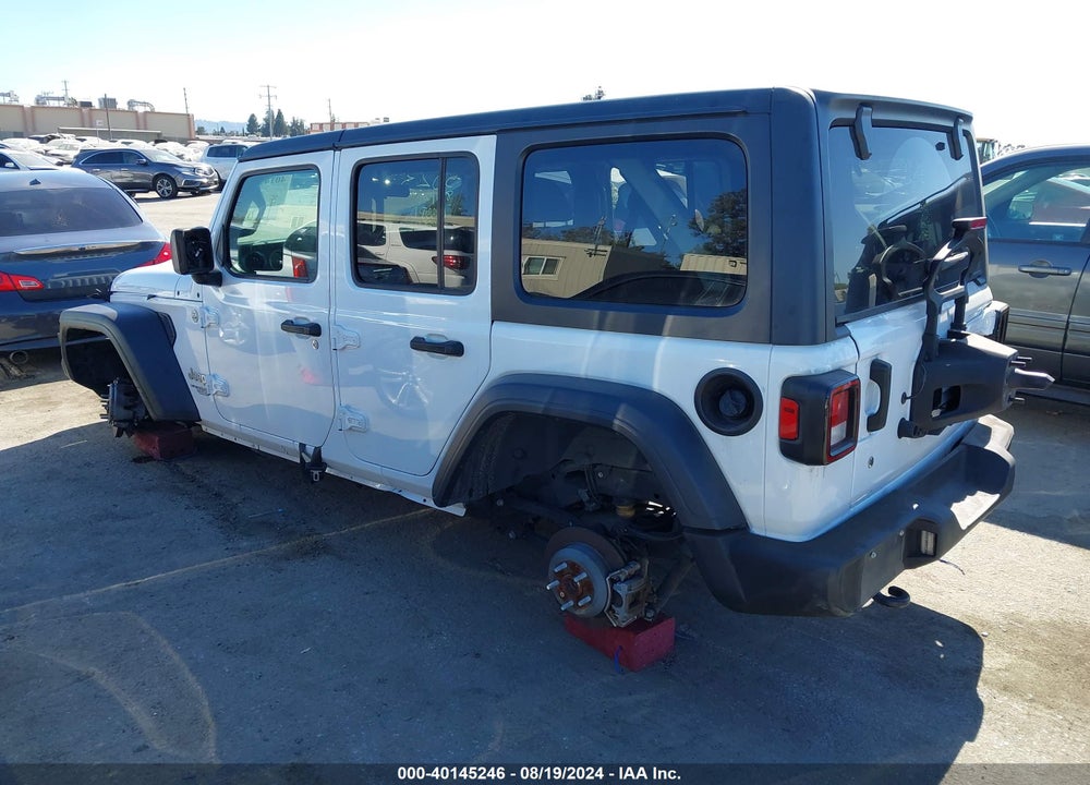 2019 JEEP WRANGLER UNLIMITED SPORT S 4X4 VIN: 1C4HJXDN4KW622549