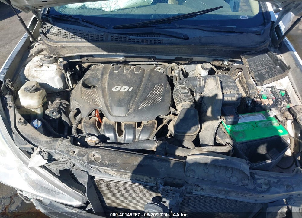 2013 HYUNDAI SONATA GLS VIN: 5NPEB4AC9DH636540