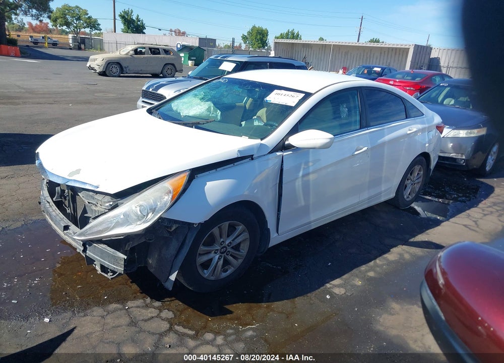2013 HYUNDAI SONATA GLS VIN: 5NPEB4AC9DH636540
