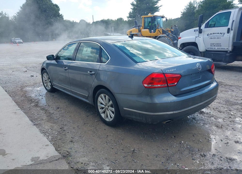 2013 VOLKSWAGEN PASSAT 2.5L SEL PREMIUM VIN: 1VWCH7A39DC040828