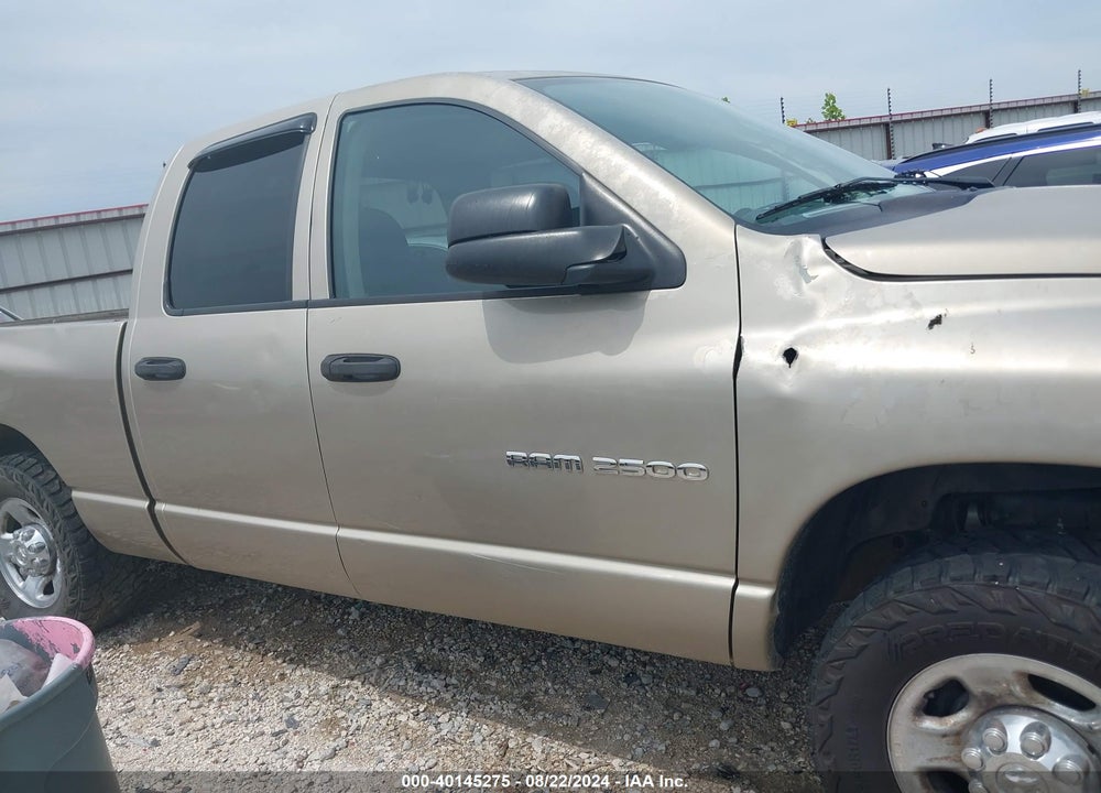 2003 DODGE RAM 2500 VIN: 3D7KA28D83G764063
