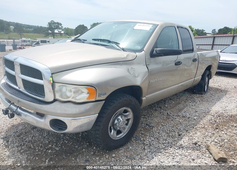 2003 DODGE RAM 2500 VIN: 3D7KA28D83G764063
