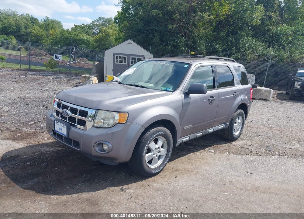 2008 FORD ESCAPE XLT VIN: 1FMCU93Z48KC25551