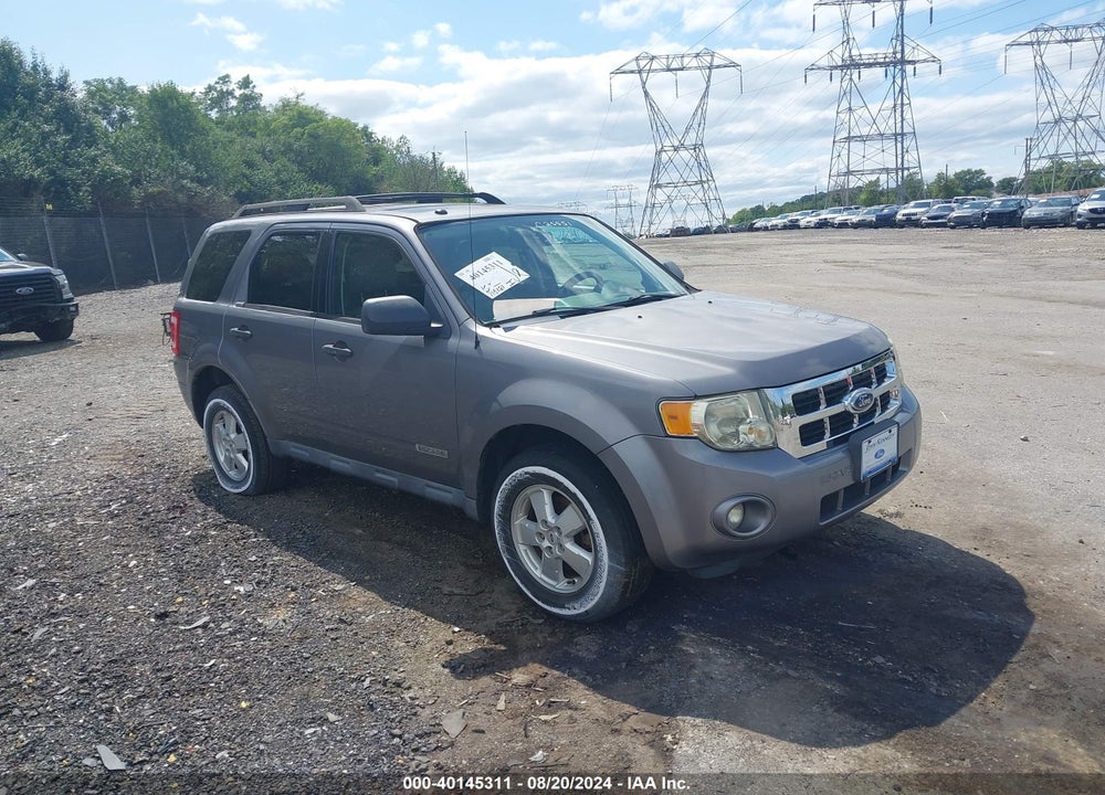 2008 FORD ESCAPE XLT VIN: 1FMCU93Z48KC25551