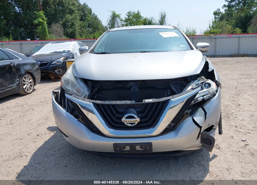 2017 NISSAN MURANO S VIN: 5N1AZ2MG2HN199835