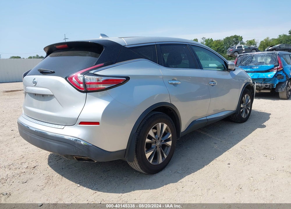 2017 NISSAN MURANO S VIN: 5N1AZ2MG2HN199835