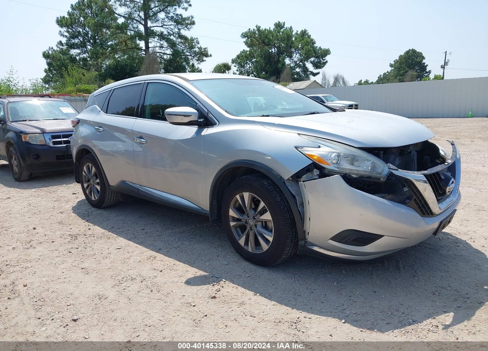 2017 NISSAN MURANO S VIN: 5N1AZ2MG2HN199835
