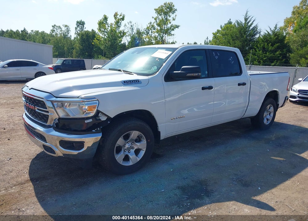 2023 RAM 1500 BIG HORN 4X4 6'4 BOX VIN: 1C6SRFMT0PN542709