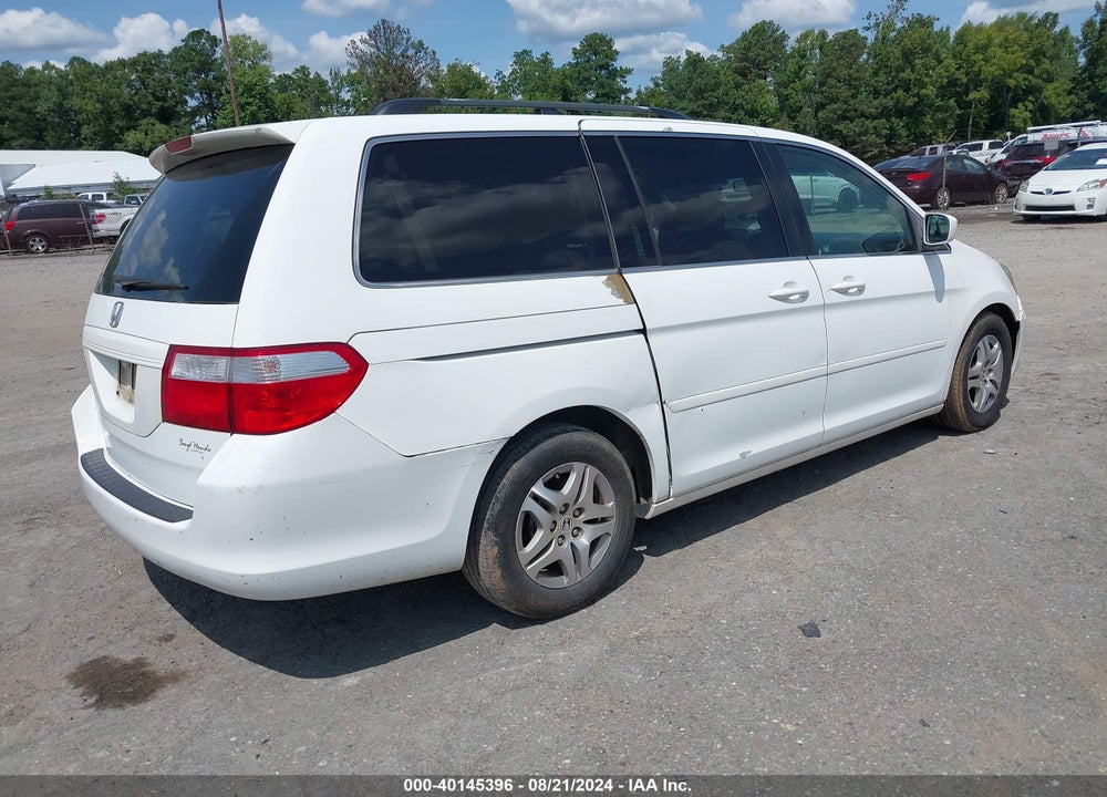 2006 HONDA ODYSSEY VIN: 5FNRL38436B074384