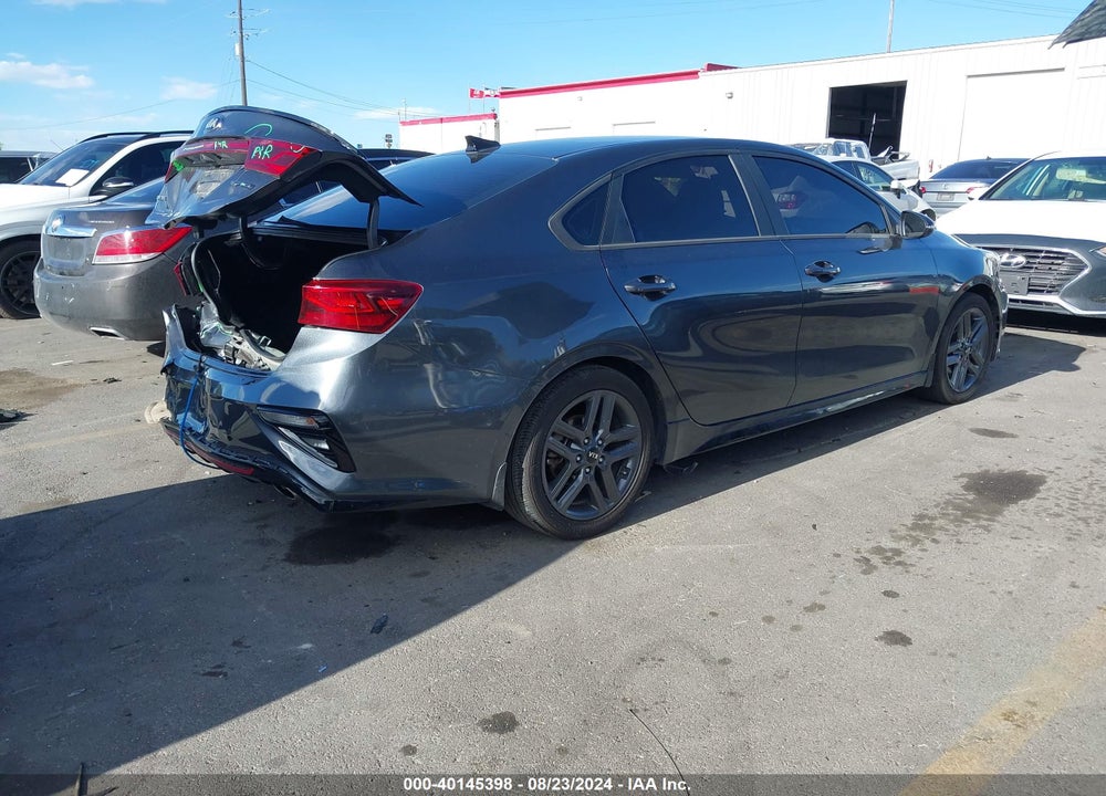 2021 KIA FORTE GT LINE VIN: 3KPF34AD4ME383108
