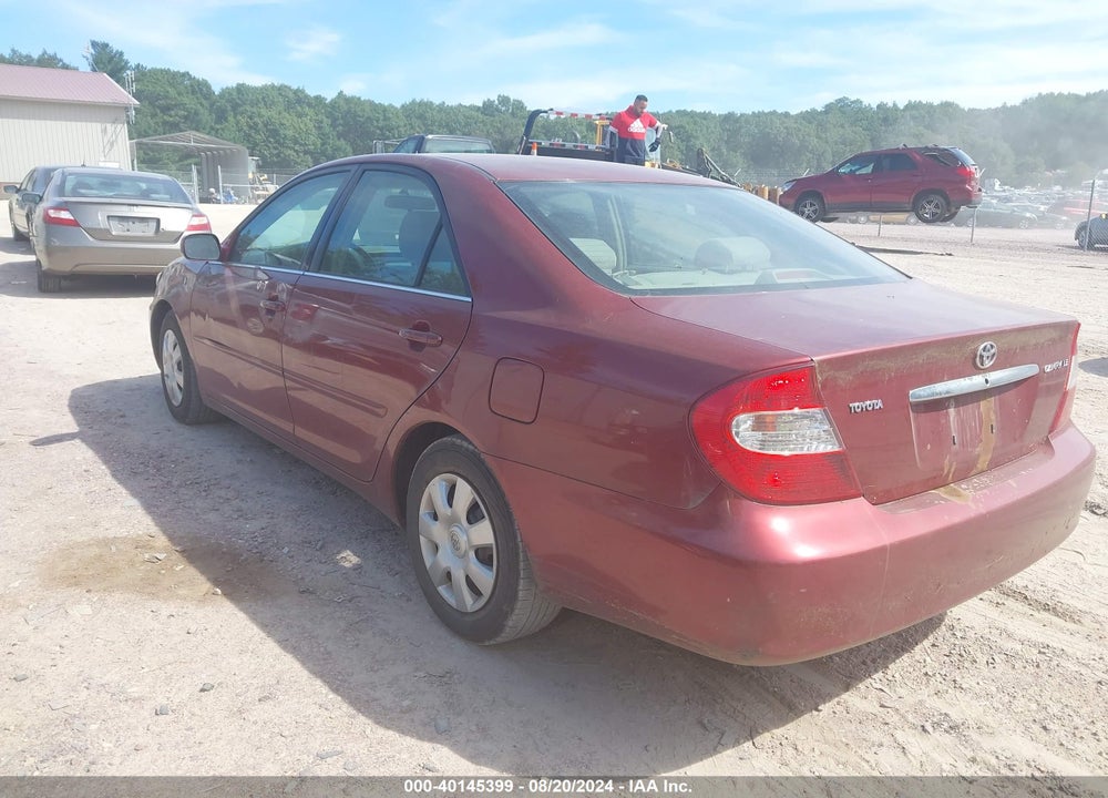 2003 TOYOTA CAMRY LE VIN: 4T1BE32K83U123497
