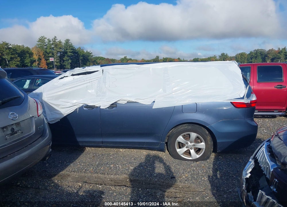 2016 TOYOTA SIENNA L VIN: 5TDZK3DC6GS757340