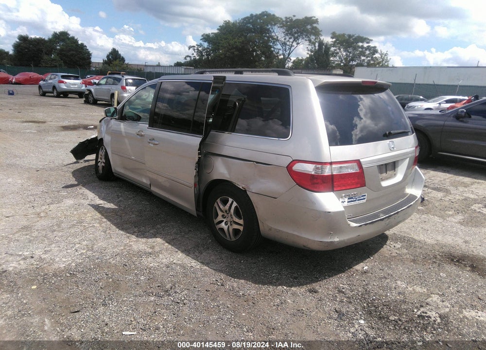 2007 HONDA ODYSSEY EX VIN: 5FNRL384X7B452721