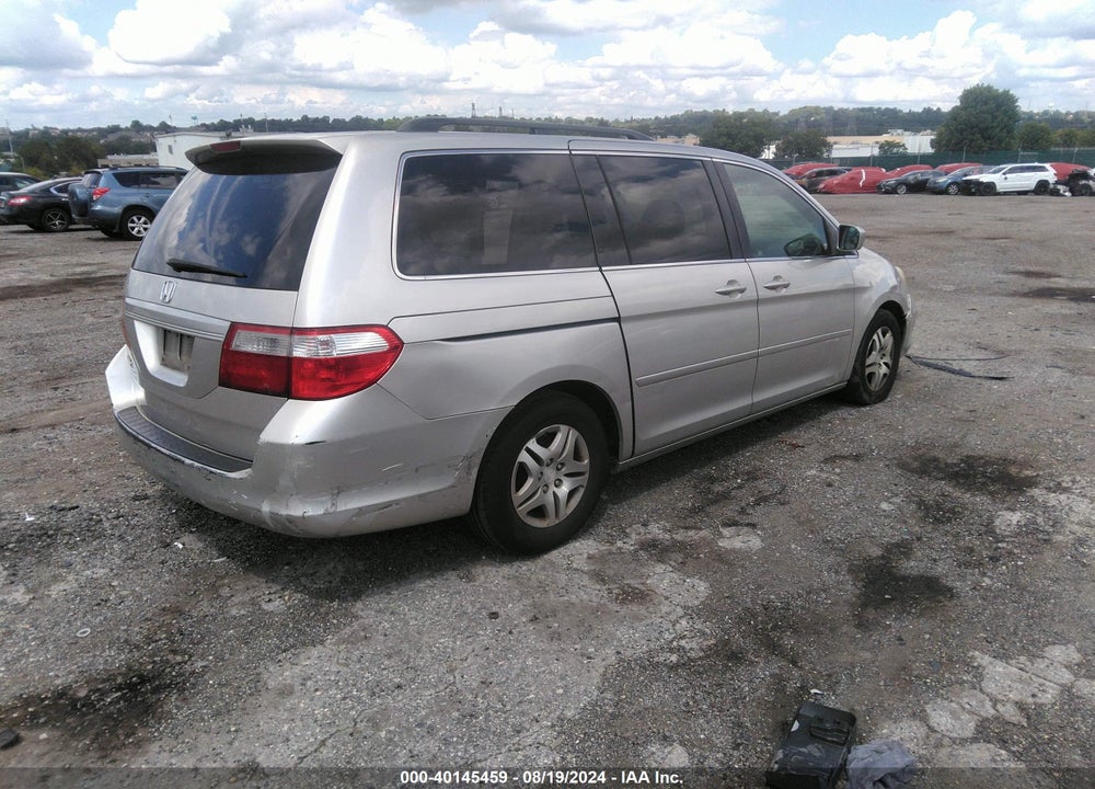 2007 HONDA ODYSSEY EX VIN: 5FNRL384X7B452721