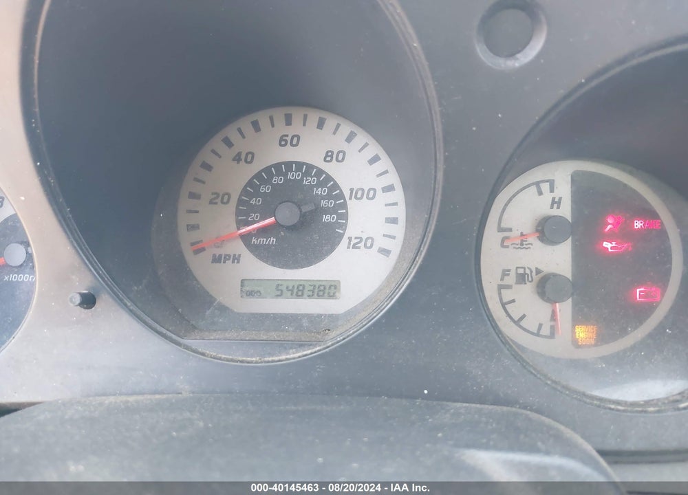 2004 NISSAN FRONTIER VIN: 1N6DD26T64C404439