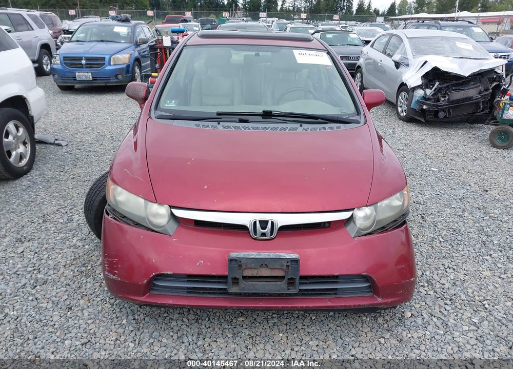 2008 HONDA CIVIC VIN: 2HGFA16908H532876