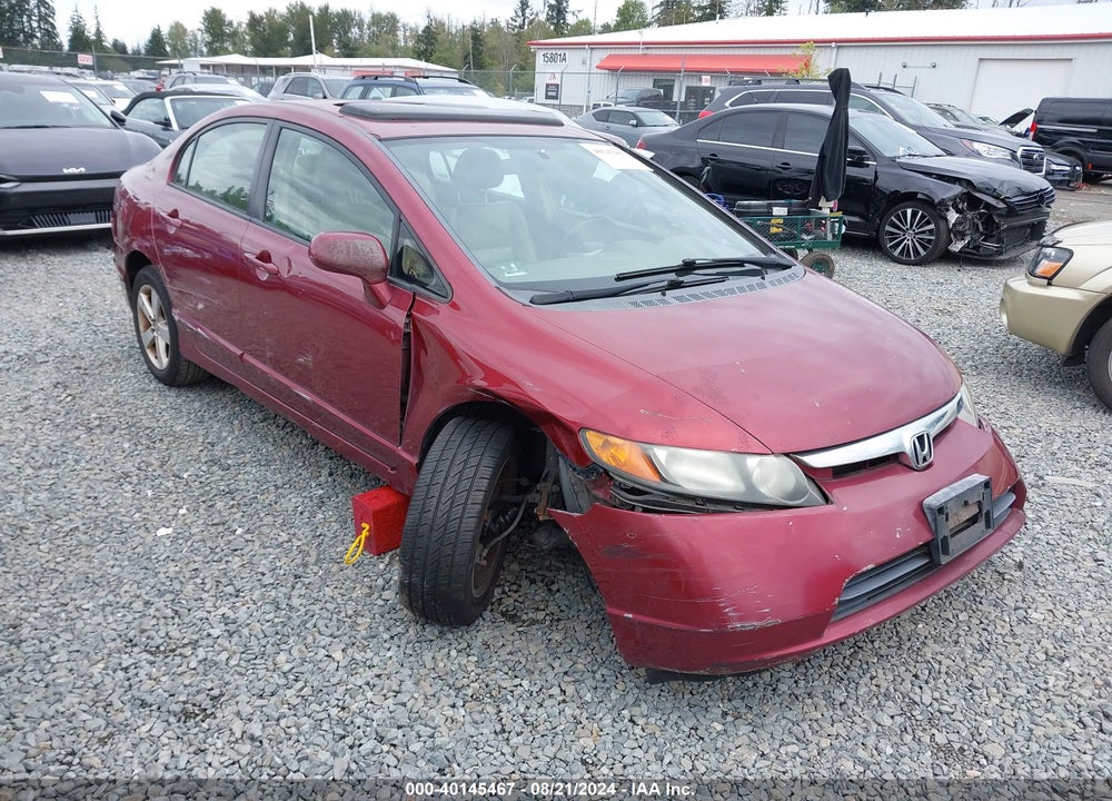 2008 HONDA CIVIC VIN: 2HGFA16908H532876