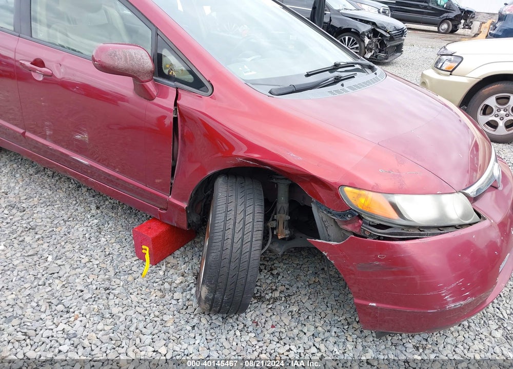 2008 HONDA CIVIC VIN: 2HGFA16908H532876