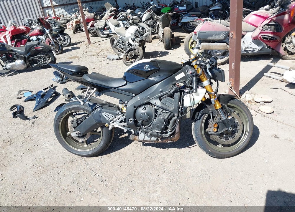 2008 YAMAHA YZFR6 VIN: JYARJ16Y88A000658