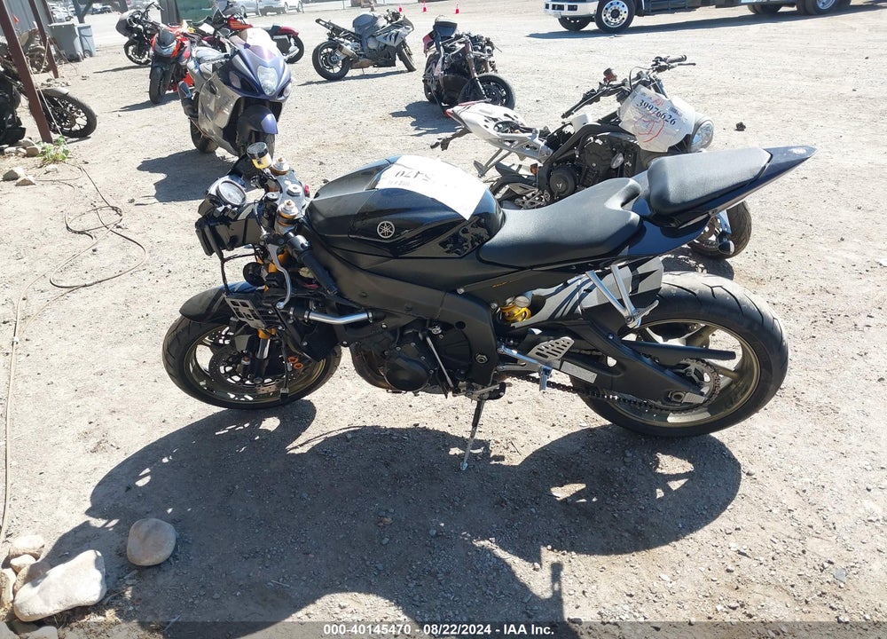 2008 YAMAHA YZFR6 VIN: JYARJ16Y88A000658