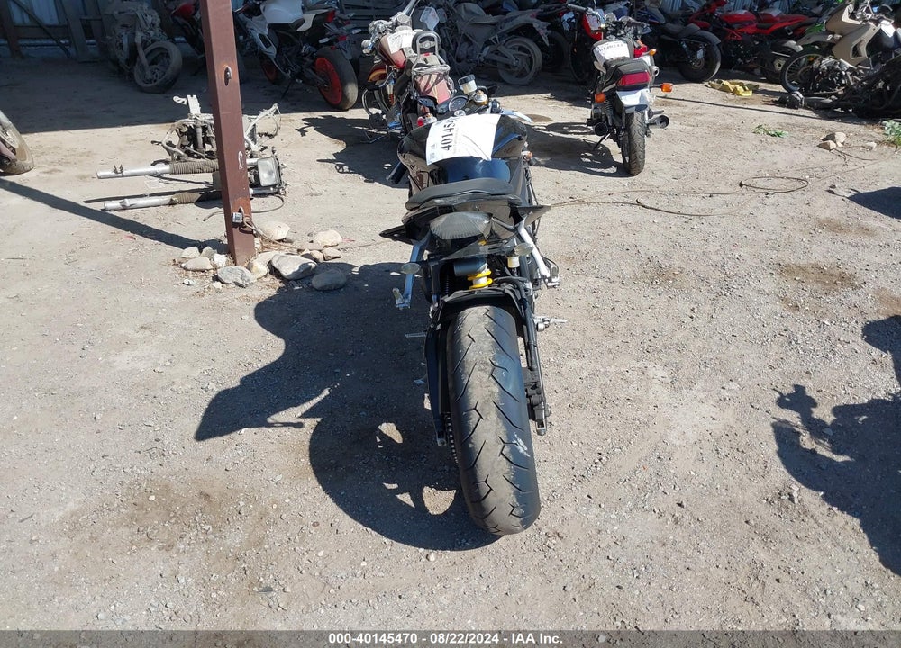 2008 YAMAHA YZFR6 VIN: JYARJ16Y88A000658