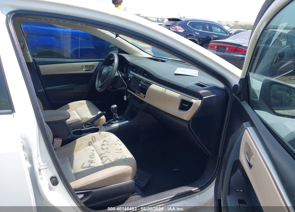2016 TOYOTA COROLLA LE VIN: 2T1BURHE2GC653110