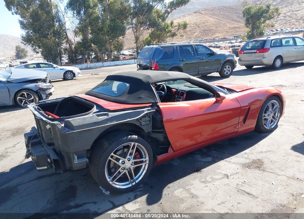 2006 CHEVROLET CORVETTE VIN: 1G1YY36U665126150