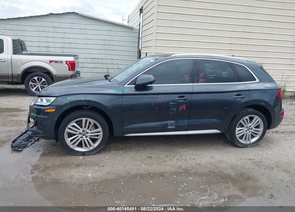 2018 AUDI Q5 2.0T PREMIUM/2.0T TECH PREMIUM VIN: WA1BNAFY2J2236193