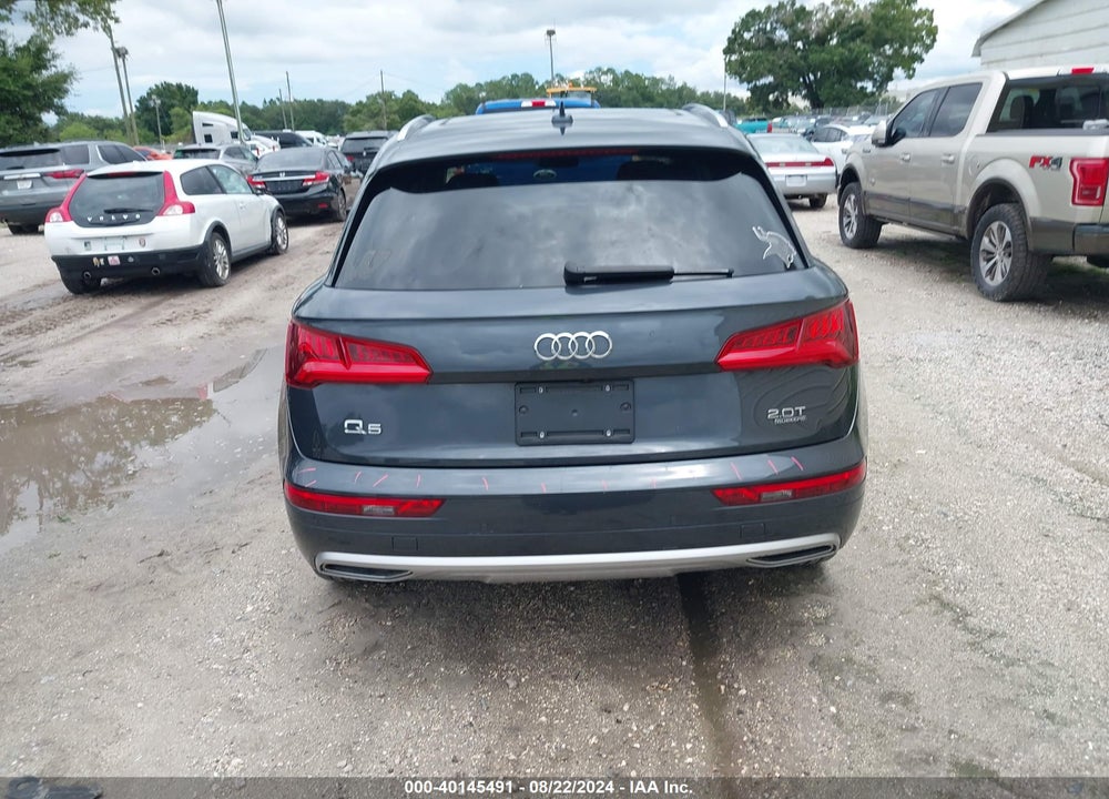 2018 AUDI Q5 2.0T PREMIUM/2.0T TECH PREMIUM VIN: WA1BNAFY2J2236193