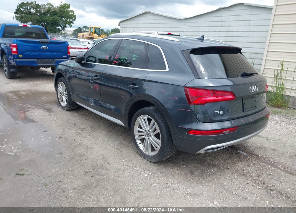 2018 AUDI Q5 2.0T PREMIUM/2.0T TECH PREMIUM VIN: WA1BNAFY2J2236193