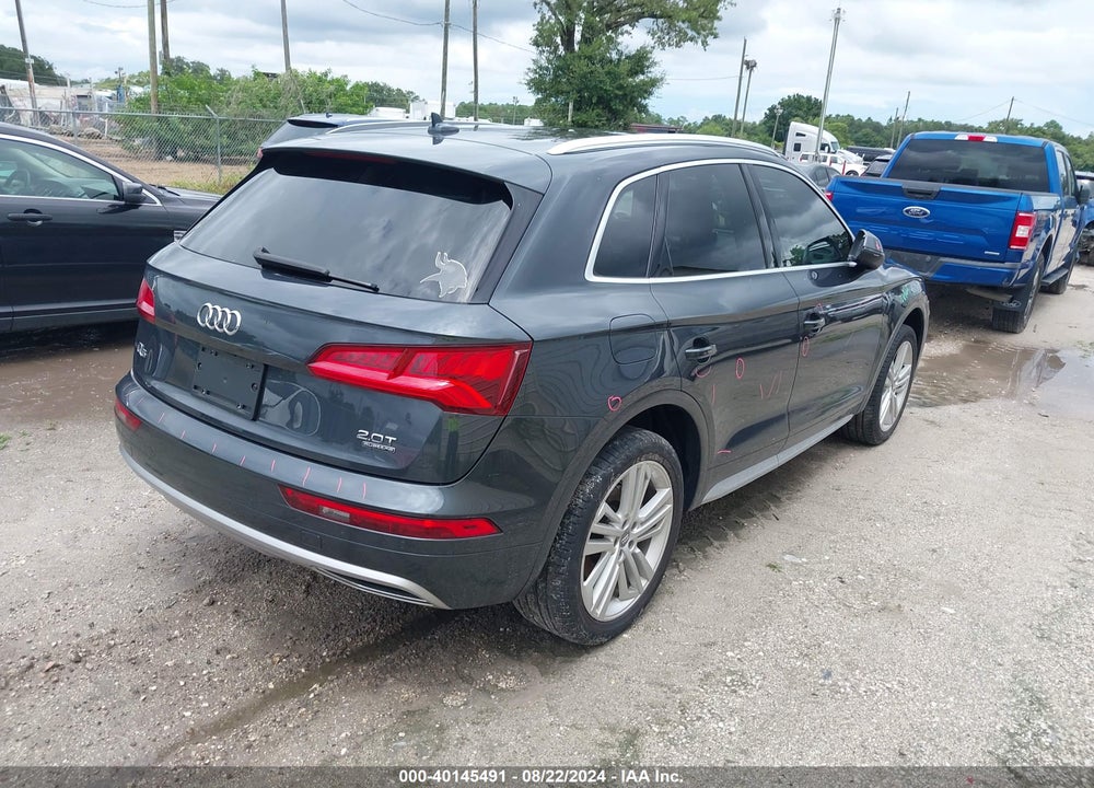 2018 AUDI Q5 2.0T PREMIUM/2.0T TECH PREMIUM VIN: WA1BNAFY2J2236193