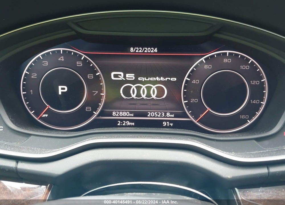 2018 AUDI Q5 2.0T PREMIUM/2.0T TECH PREMIUM VIN: WA1BNAFY2J2236193