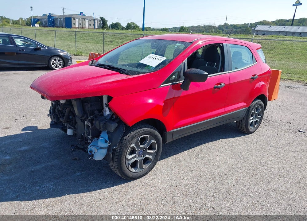 2021 FORD ECOSPORT S VIN: MAJ6S3FLXMC429597