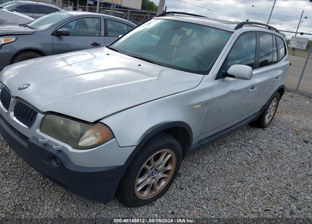 2004 BMW X3 2.5I VIN: WBXPA734X4WC44279
