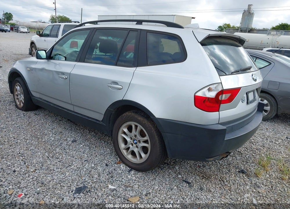 2004 BMW X3 2.5I VIN: WBXPA734X4WC44279
