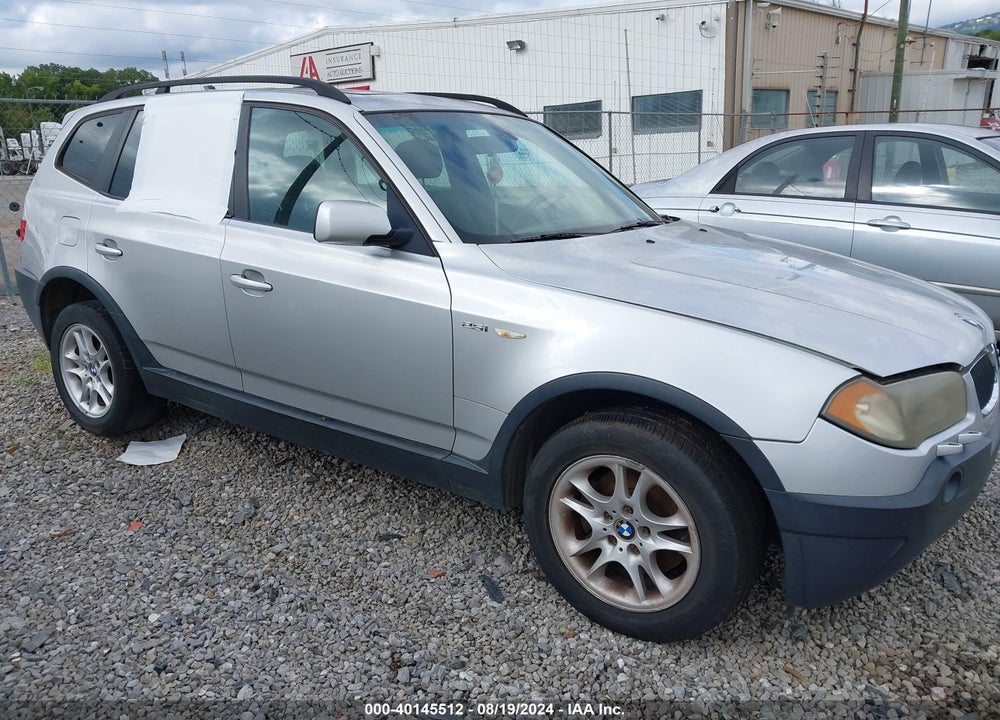 2004 BMW X3 2.5I VIN: WBXPA734X4WC44279