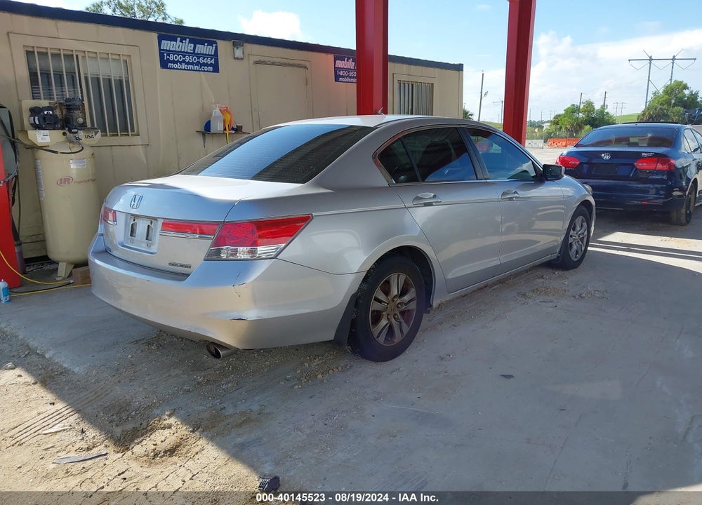 2012 HONDA ACCORD 2.4 SE VIN: 1HGCP2F61CA087388