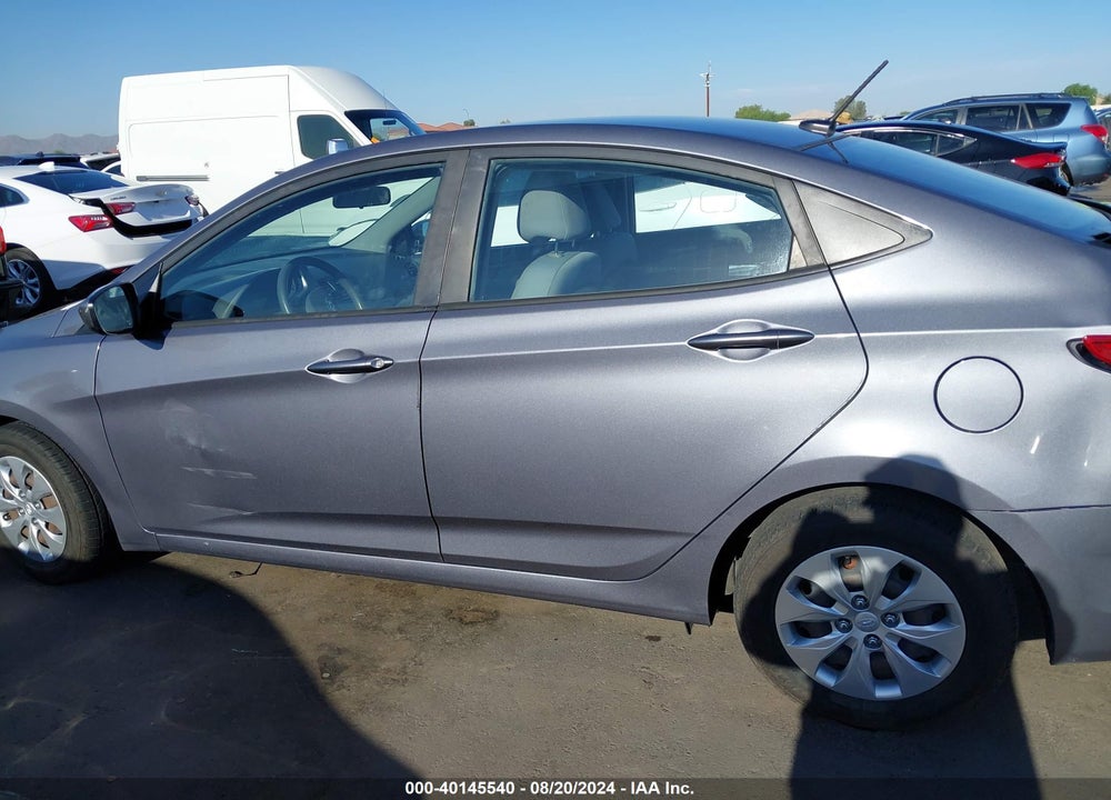 2017 HYUNDAI ACCENT SE VIN: KMHCT4AE3HU238625