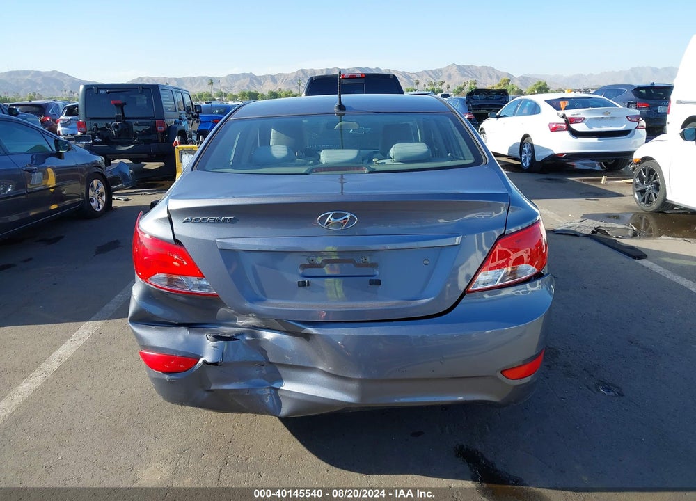 2017 HYUNDAI ACCENT SE VIN: KMHCT4AE3HU238625