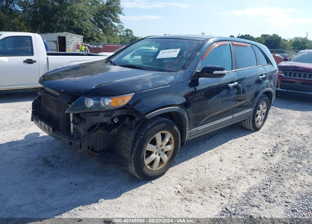 2012 KIA SORENTO LX VIN: 5XYKT3A18CG259777