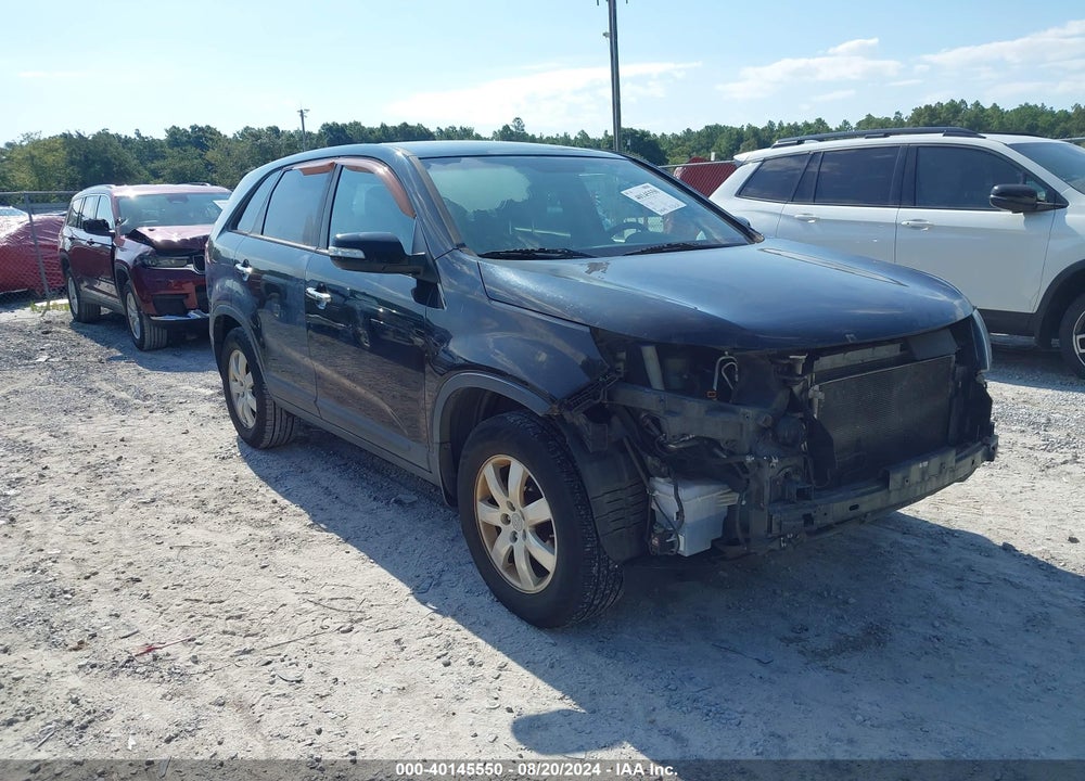 2012 KIA SORENTO LX VIN: 5XYKT3A18CG259777