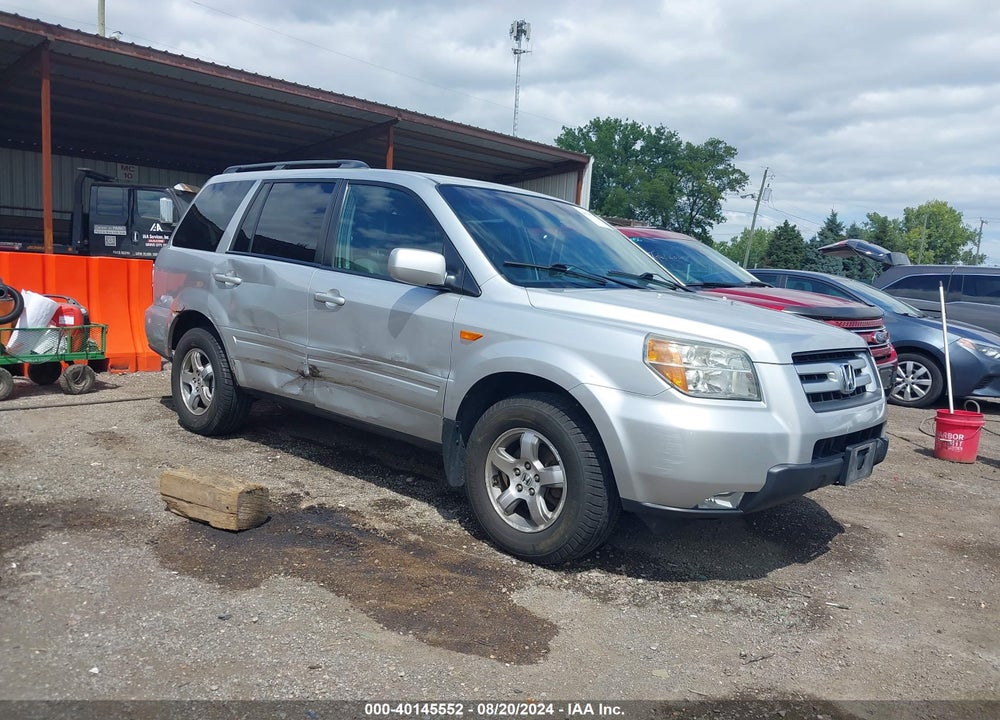 2006 HONDA PILOT EX-L VIN: 2HKYF18796H548874